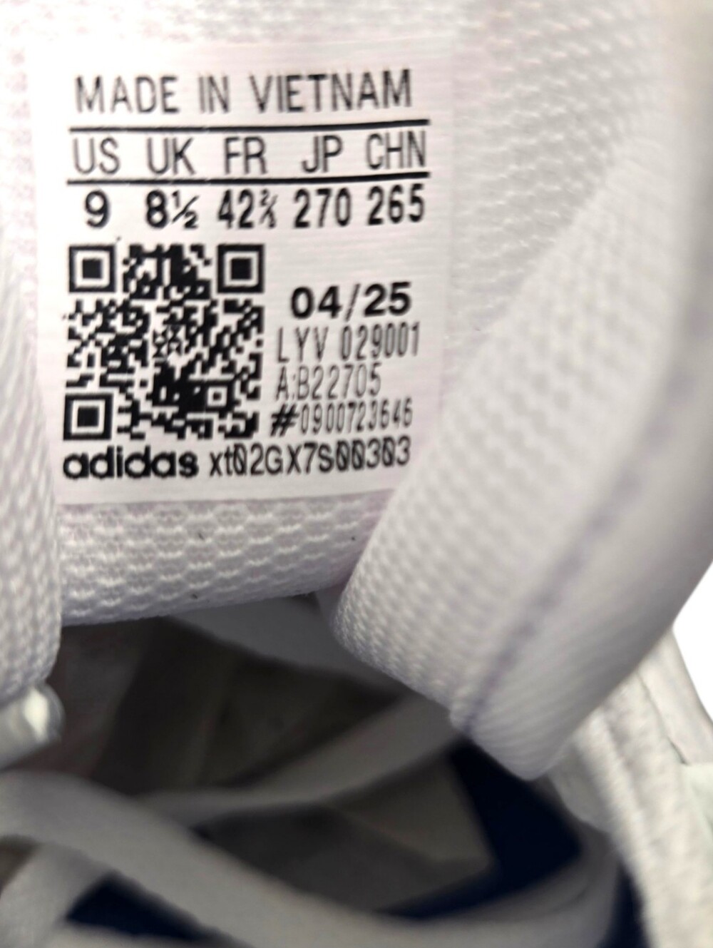 Size 9 Mens 10 Womens - adidas 3MC Vulc Cloud White NIB - Picture 7 of 12